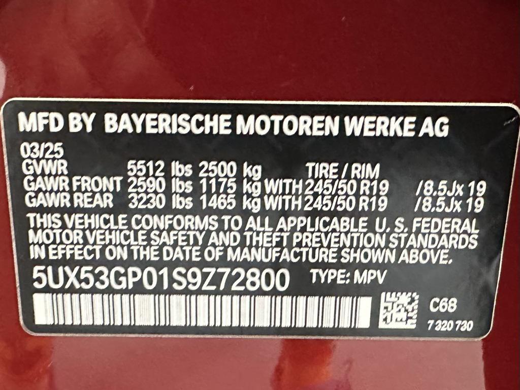 used 2025 BMW X3 car, priced at $47,995