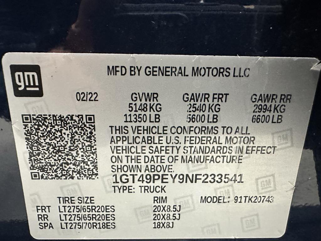 used 2022 GMC Sierra 2500 car, priced at $50,995