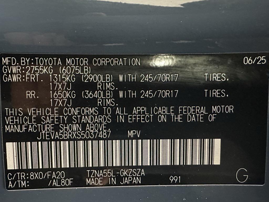 used 2025 Toyota 4Runner car