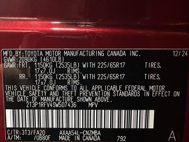 used 2025 Toyota RAV4 car, priced at $32,495