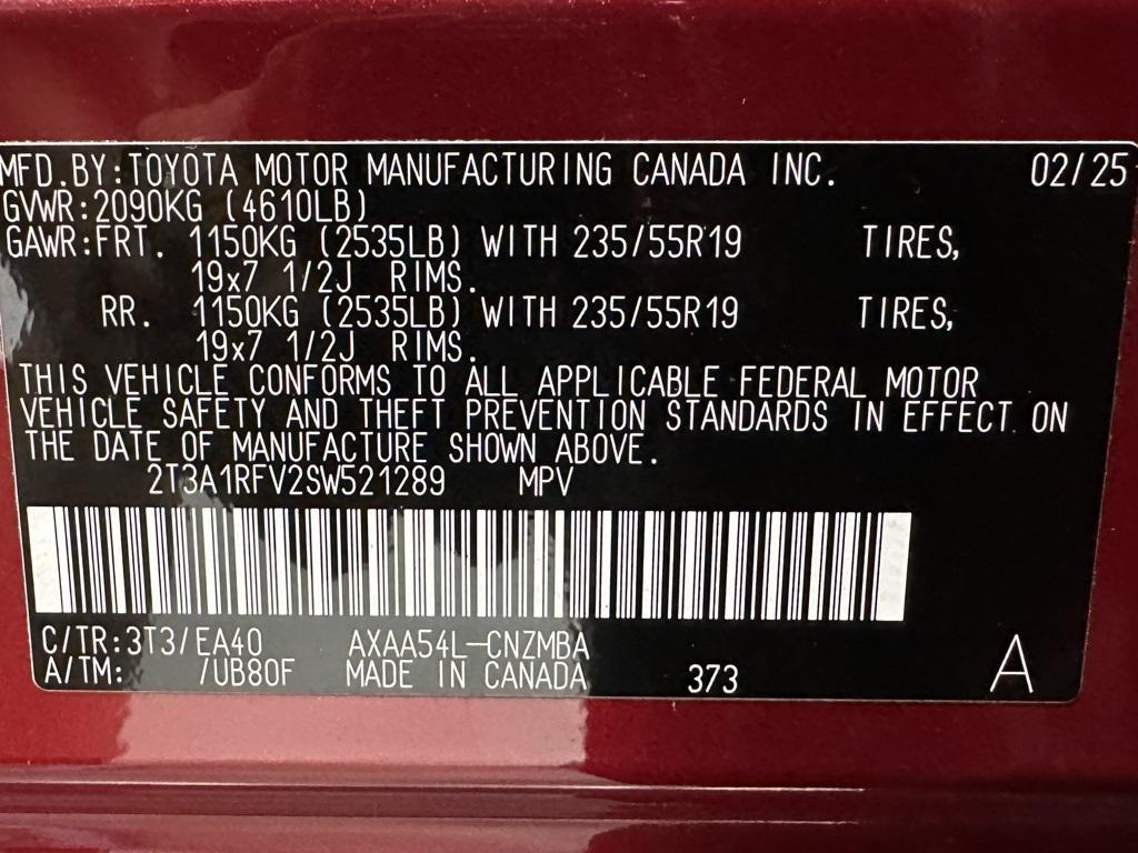 used 2025 Toyota RAV4 car, priced at $35,495