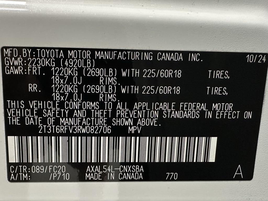 used 2024 Toyota RAV4 Hybrid car, priced at $33,495