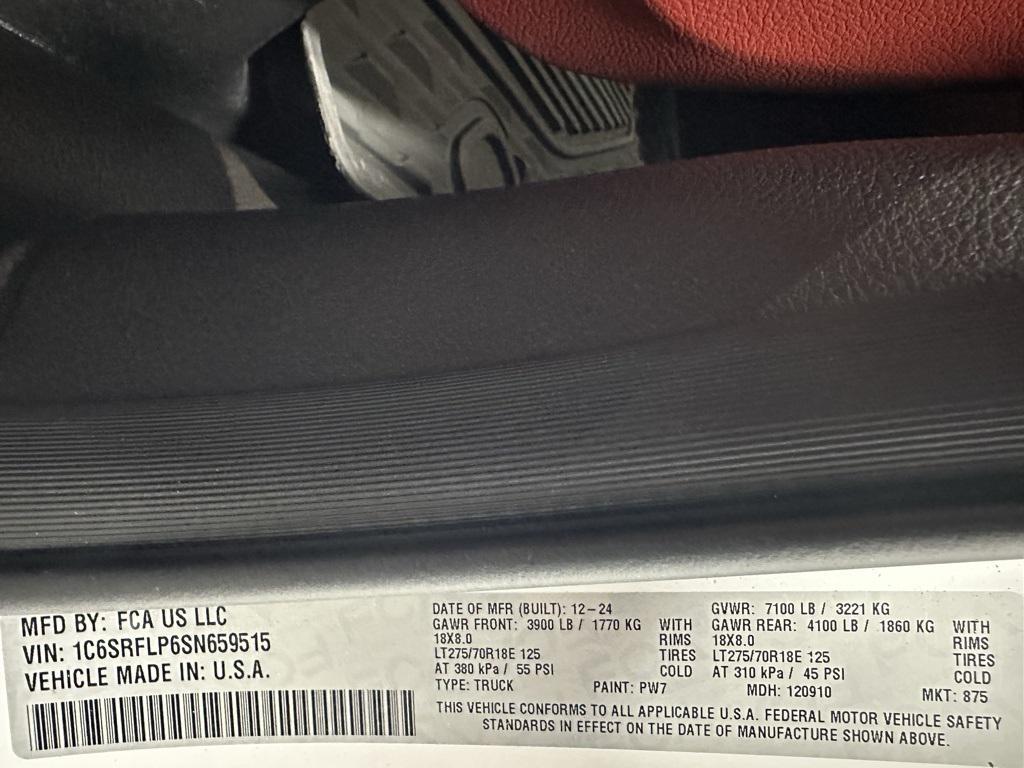 used 2025 Ram 1500 car, priced at $49,495