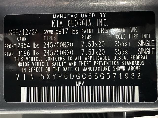 used 2025 Kia Telluride car, priced at $40,495