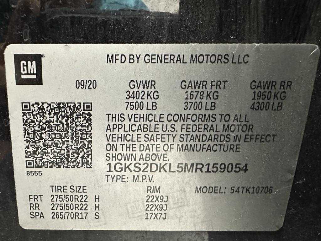 used 2021 GMC Yukon car, priced at $42,495