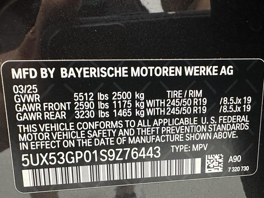 used 2025 BMW X3 car, priced at $46,995