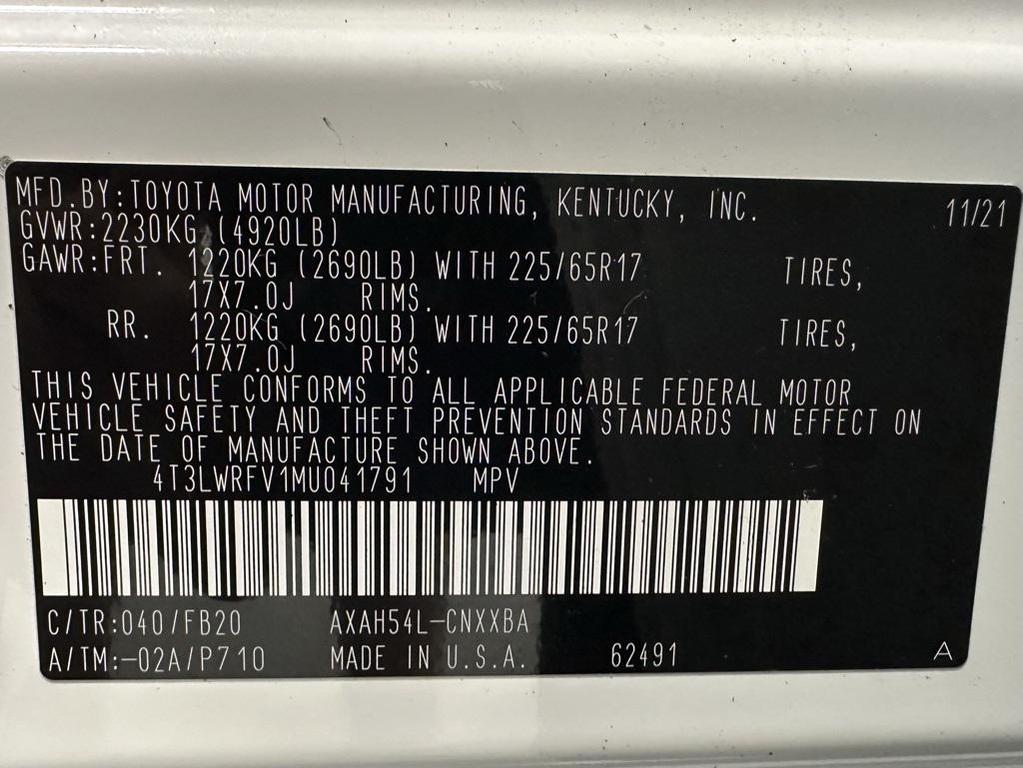 used 2021 Toyota RAV4 Hybrid car, priced at $25,495