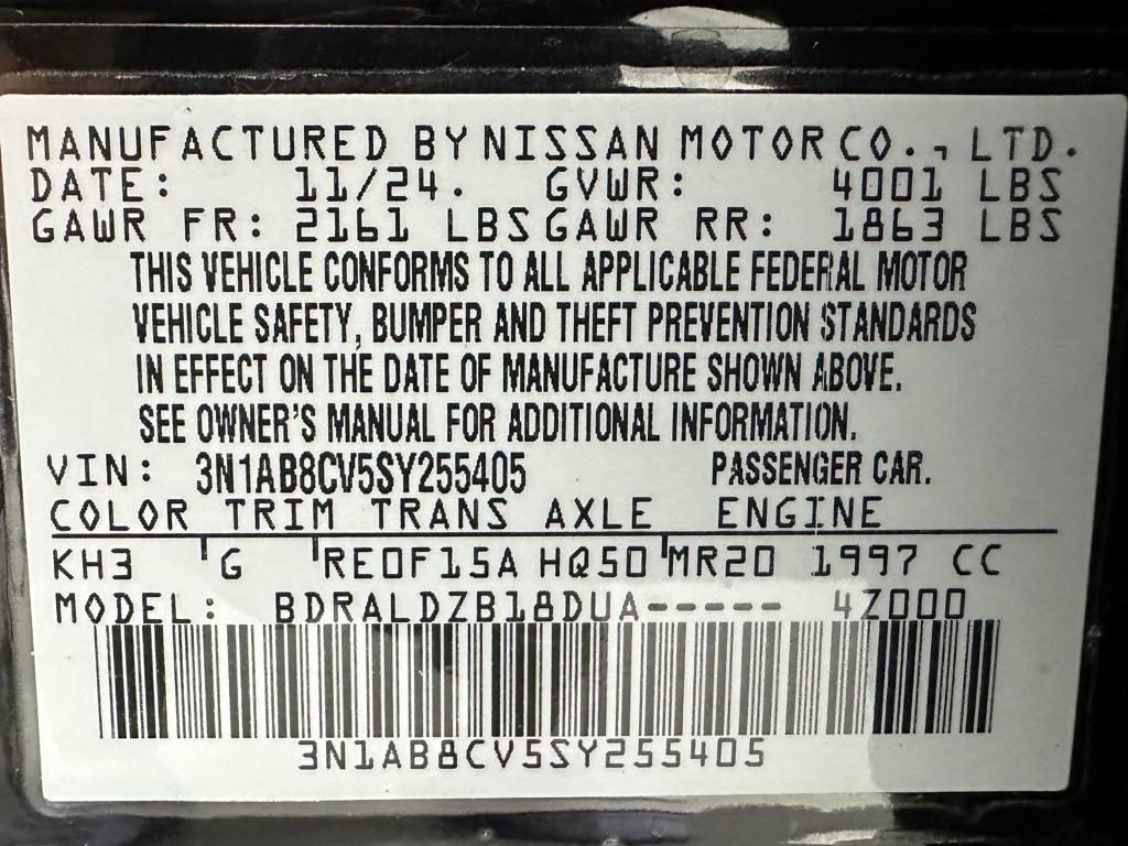 used 2025 Nissan Sentra car, priced at $18,495