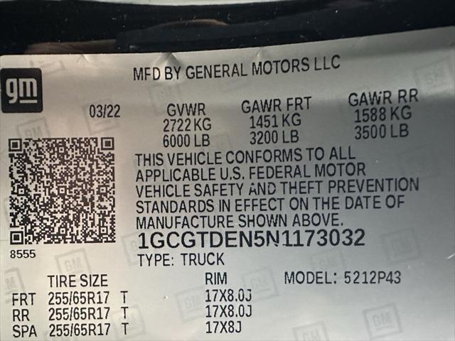 used 2022 Chevrolet Colorado car, priced at $29,995