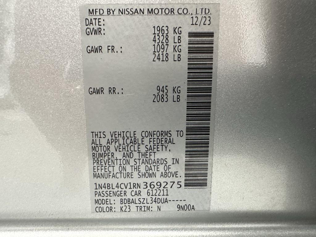 used 2024 Nissan Altima car, priced at $20,495