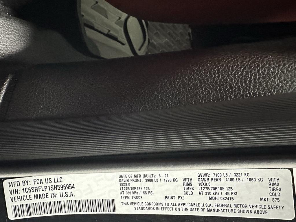 used 2025 Ram 1500 car, priced at $45,995