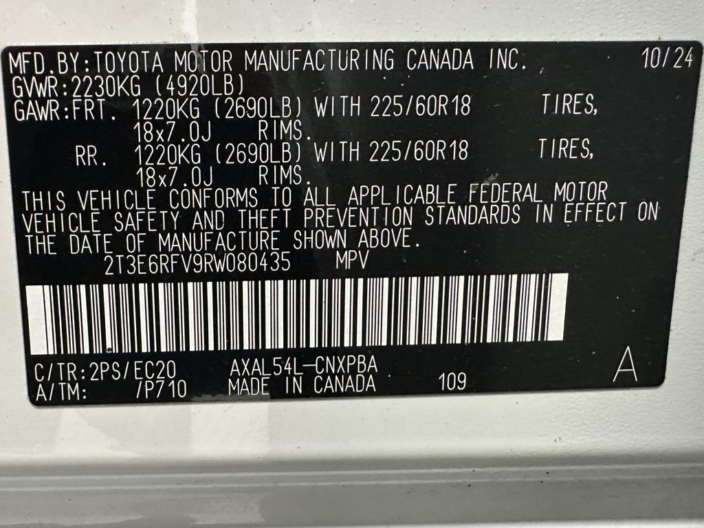 used 2024 Toyota RAV4 Hybrid car, priced at $37,995