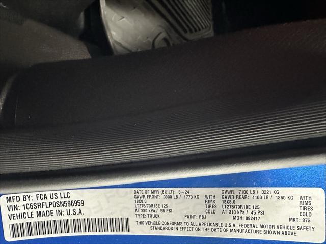 used 2025 Ram 1500 car, priced at $49,995