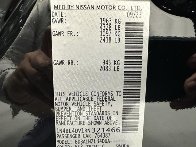 used 2024 Nissan Altima car, priced at $19,495
