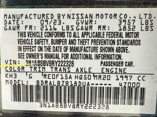 used 2024 Nissan Sentra car, priced at $17,495
