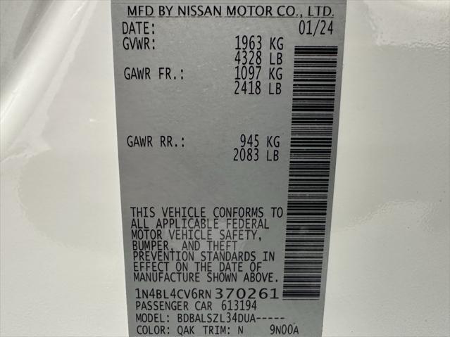used 2024 Nissan Altima car, priced at $20,795