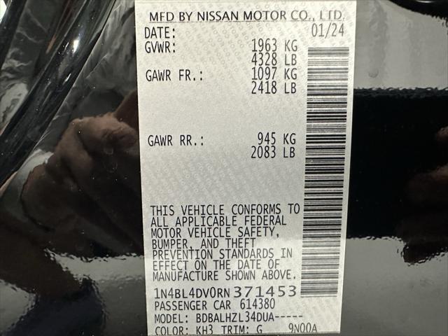 used 2024 Nissan Altima car, priced at $18,495