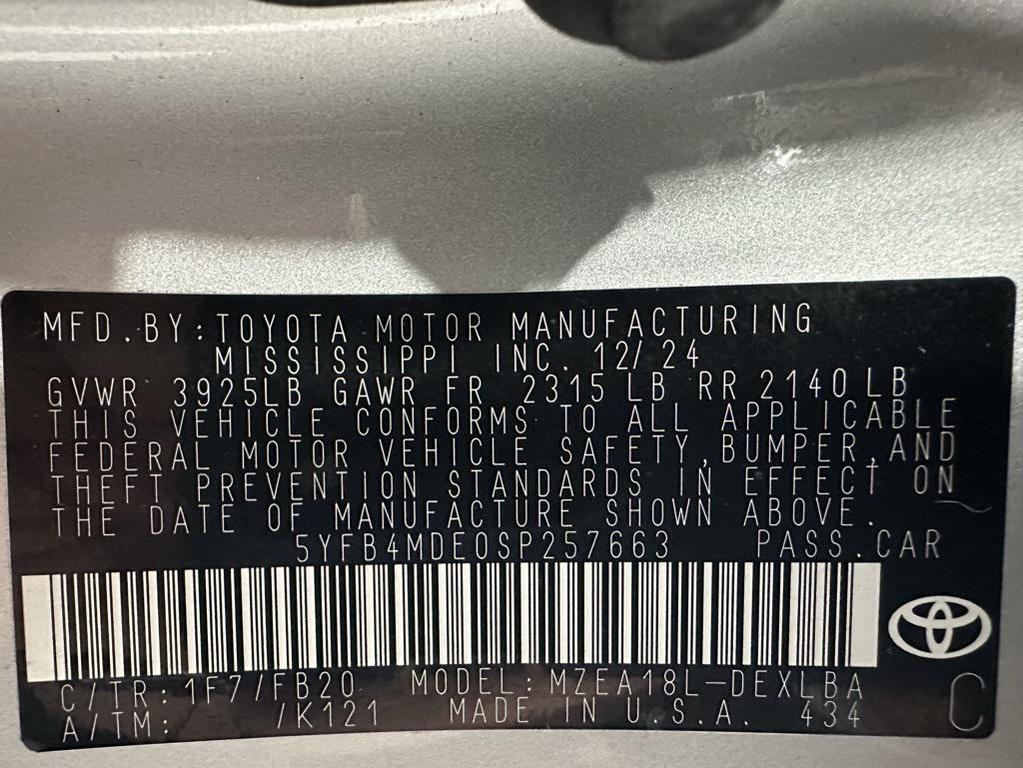 used 2025 Toyota Corolla car, priced at $19,995