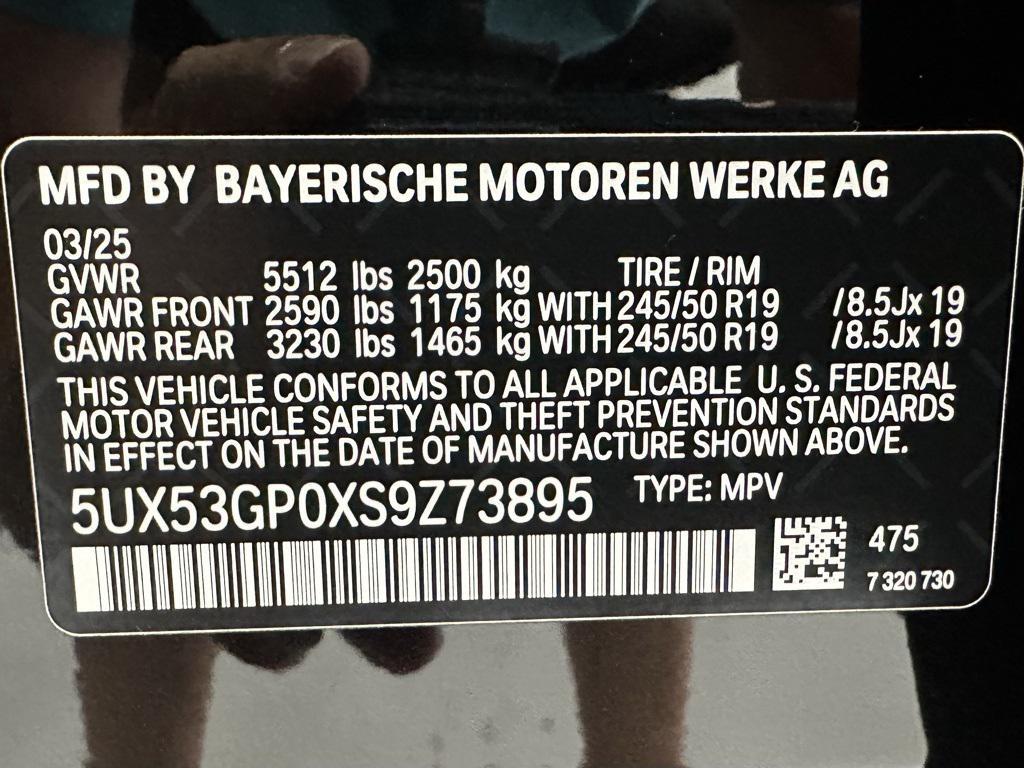 used 2025 BMW X3 car, priced at $48,495