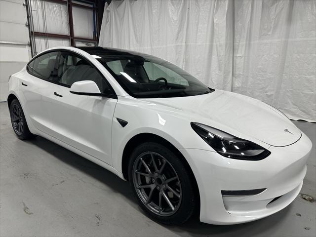 used 2023 Tesla Model 3 car, priced at $24,495