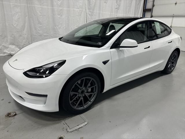 used 2023 Tesla Model 3 car, priced at $24,495