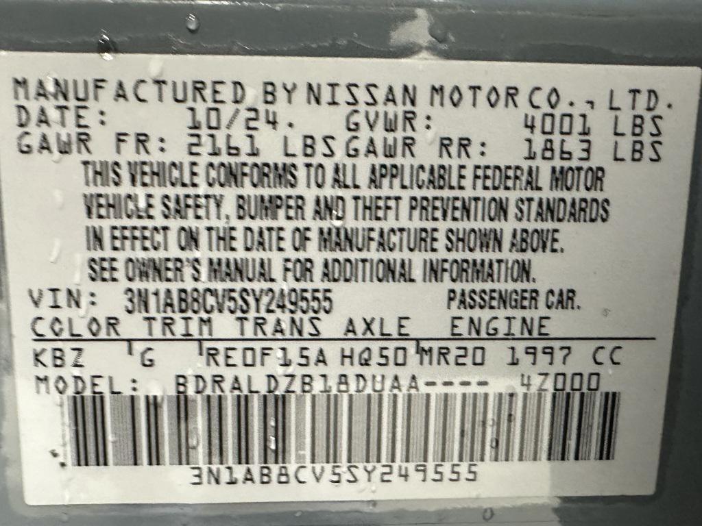 used 2025 Nissan Sentra car, priced at $17,995