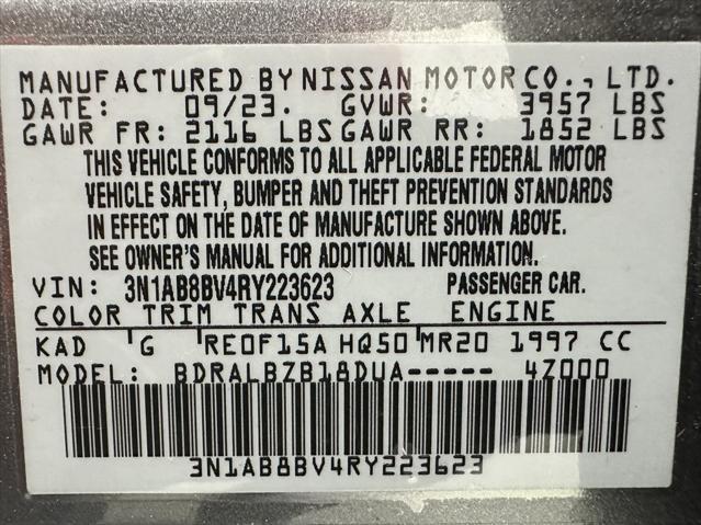 used 2024 Nissan Sentra car, priced at $16,995