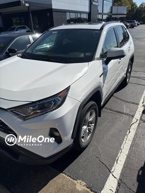 used 2021 Toyota RAV4 Hybrid car, priced at $28,700