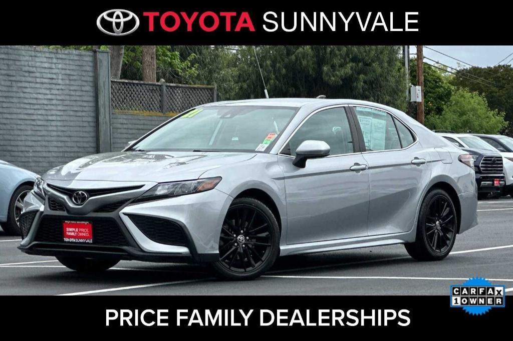 used 2021 Toyota Camry car, priced at $22,081