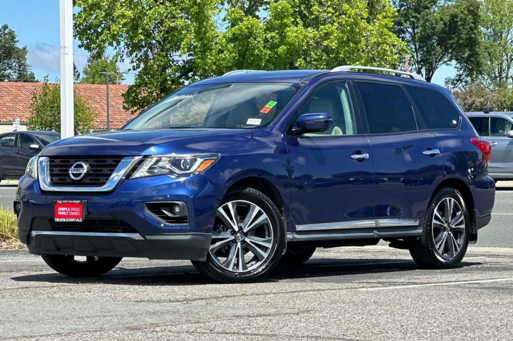 used 2017 Nissan Pathfinder car, priced at $18,581