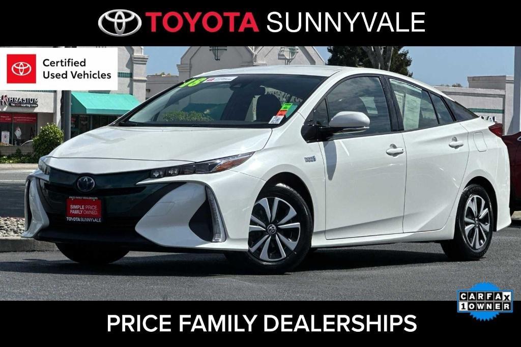 used 2018 Toyota Prius Prime car, priced at $18,795