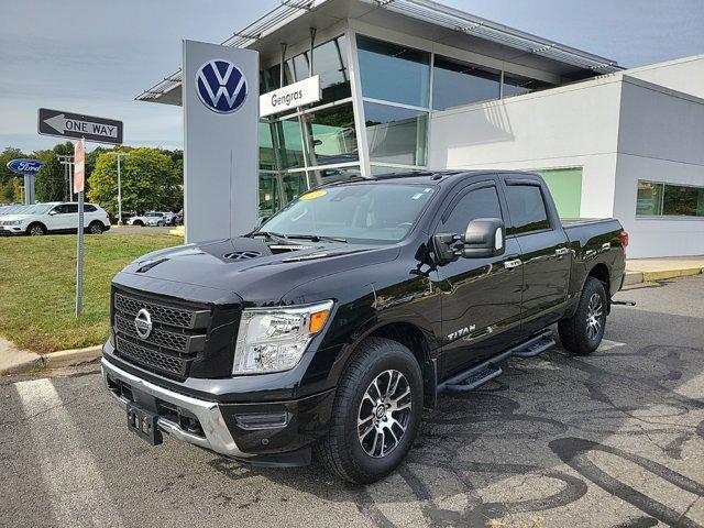 used 2021 Nissan Titan car, priced at $28,700