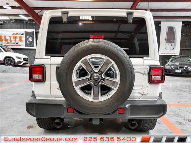 used 2018 Jeep Wrangler Unlimited car, priced at $36,887