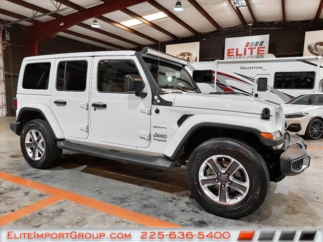 used 2018 Jeep Wrangler Unlimited car, priced at $36,887