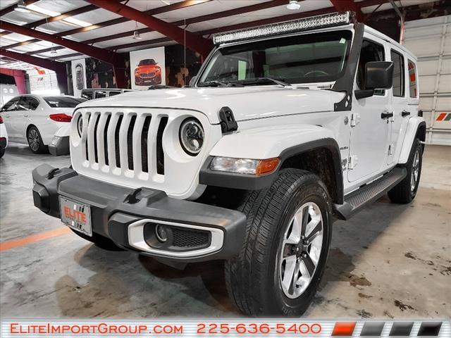 used 2018 Jeep Wrangler Unlimited car, priced at $36,887