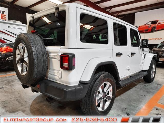 used 2018 Jeep Wrangler Unlimited car, priced at $36,887