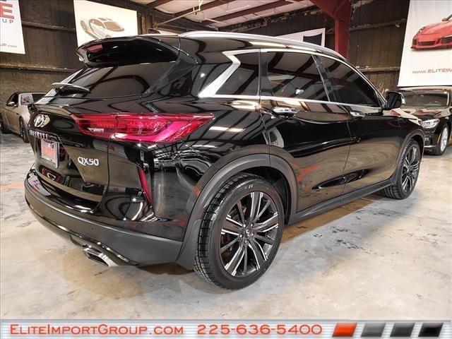 used 2022 INFINITI QX50 car, priced at $29,877