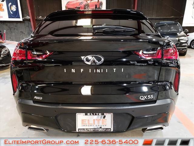 used 2022 INFINITI QX55 car, priced at $34,887