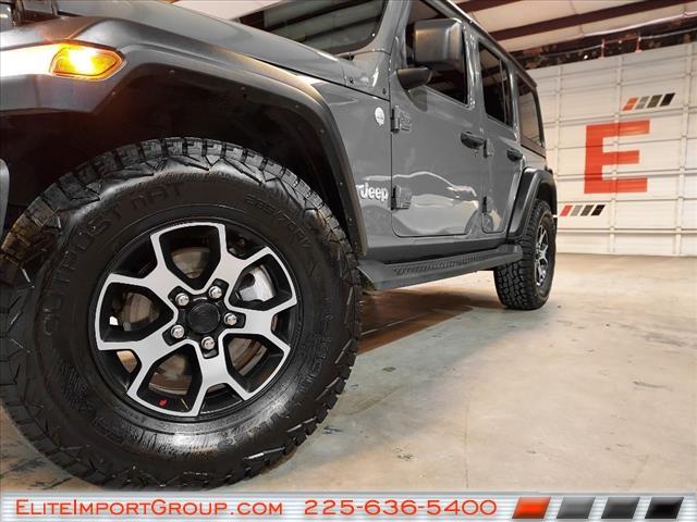 used 2020 Jeep Wrangler Unlimited car, priced at $23,887