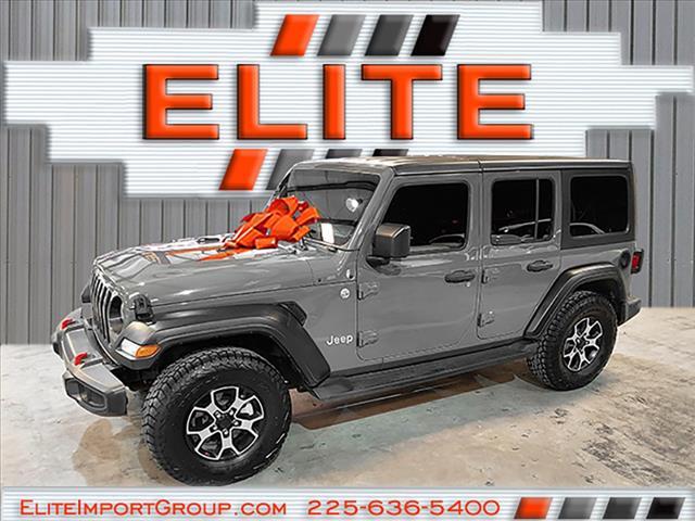 used 2020 Jeep Wrangler Unlimited car, priced at $23,887