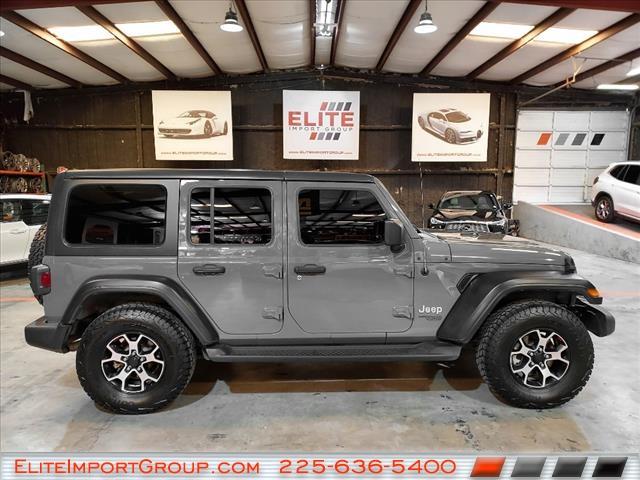 used 2020 Jeep Wrangler Unlimited car, priced at $23,887