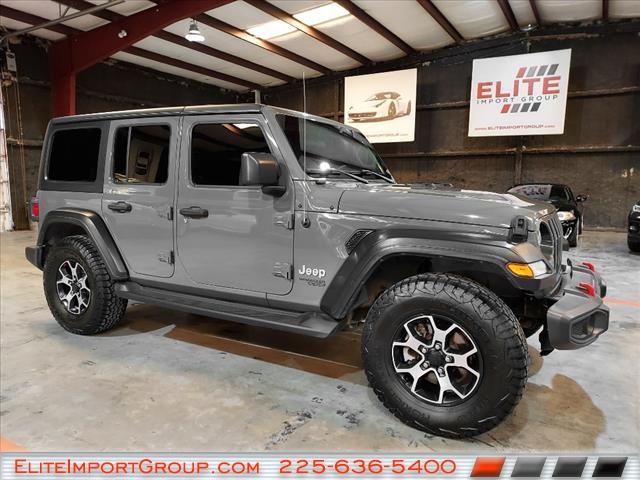 used 2020 Jeep Wrangler Unlimited car, priced at $23,887