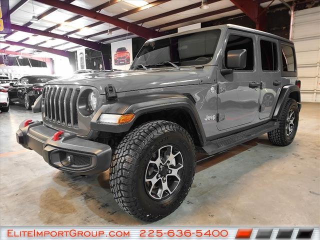 used 2020 Jeep Wrangler Unlimited car, priced at $23,887