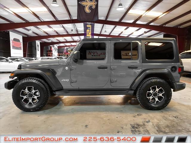 used 2020 Jeep Wrangler Unlimited car, priced at $23,887