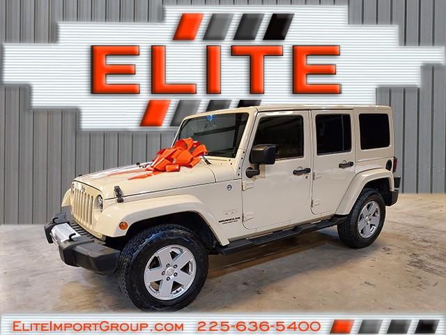 used 2012 Jeep Wrangler Unlimited car, priced at $15,877