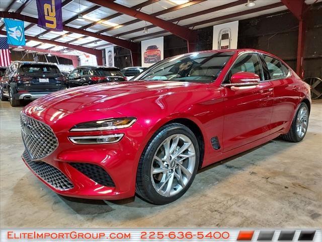 used 2022 Genesis G70 car, priced at $23,887