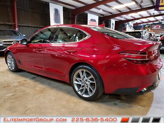 used 2022 Genesis G70 car, priced at $23,887