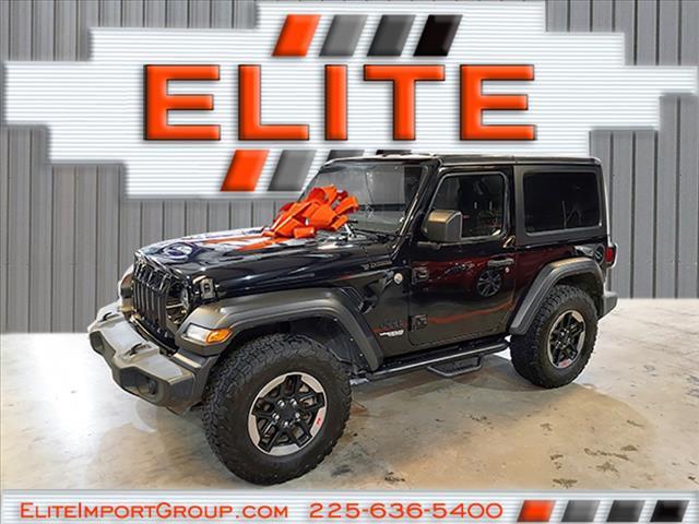 used 2021 Jeep Wrangler car, priced at $25,771