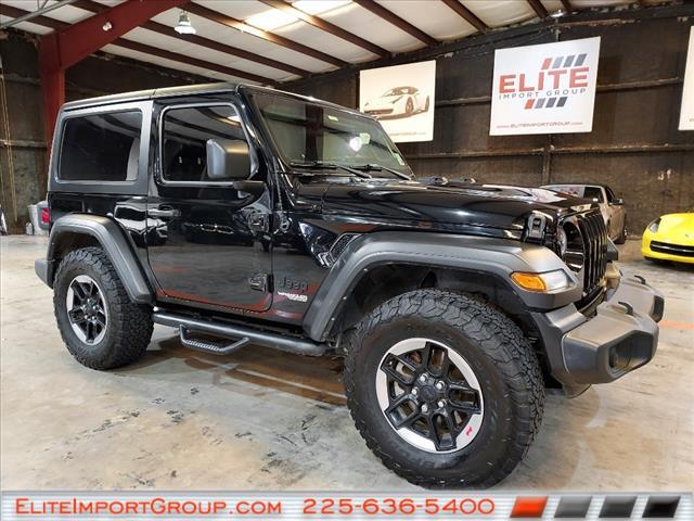 used 2021 Jeep Wrangler car, priced at $25,771