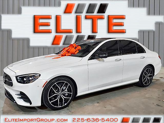 used 2022 Mercedes-Benz E-Class car, priced at $45,877